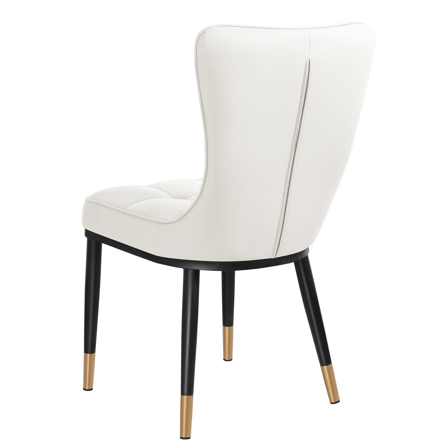 Set di 2/4 sedie da pranzo imbottite in similpelle