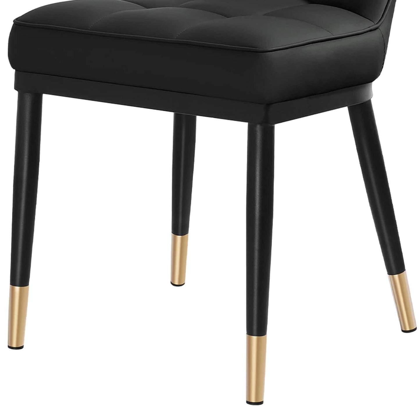 Set di 2/4 sedie da pranzo imbottite in similpelle