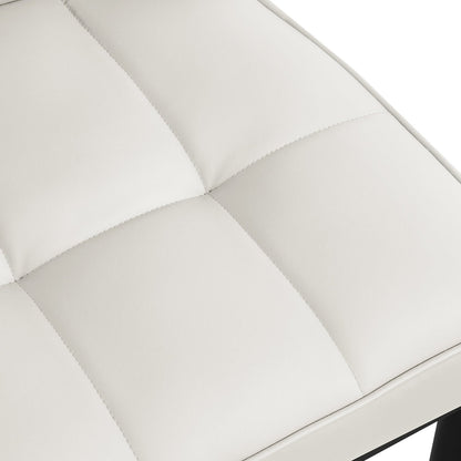 Set di 2/4 sedie da pranzo imbottite in similpelle