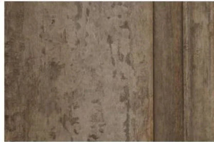 Tavolo con piedistallo in rovere invecchiato 