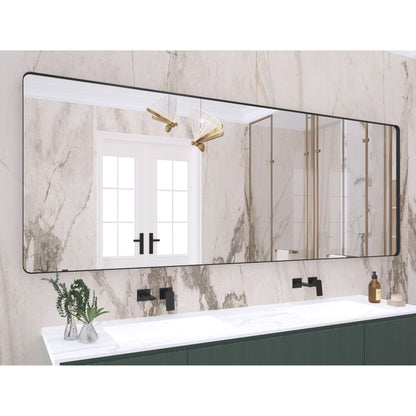 Specchio da bagno con cornice da parete