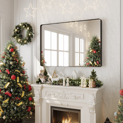 Specchio da bagno con cornice da parete