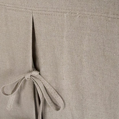 Sedia laterale in crema naturale francese