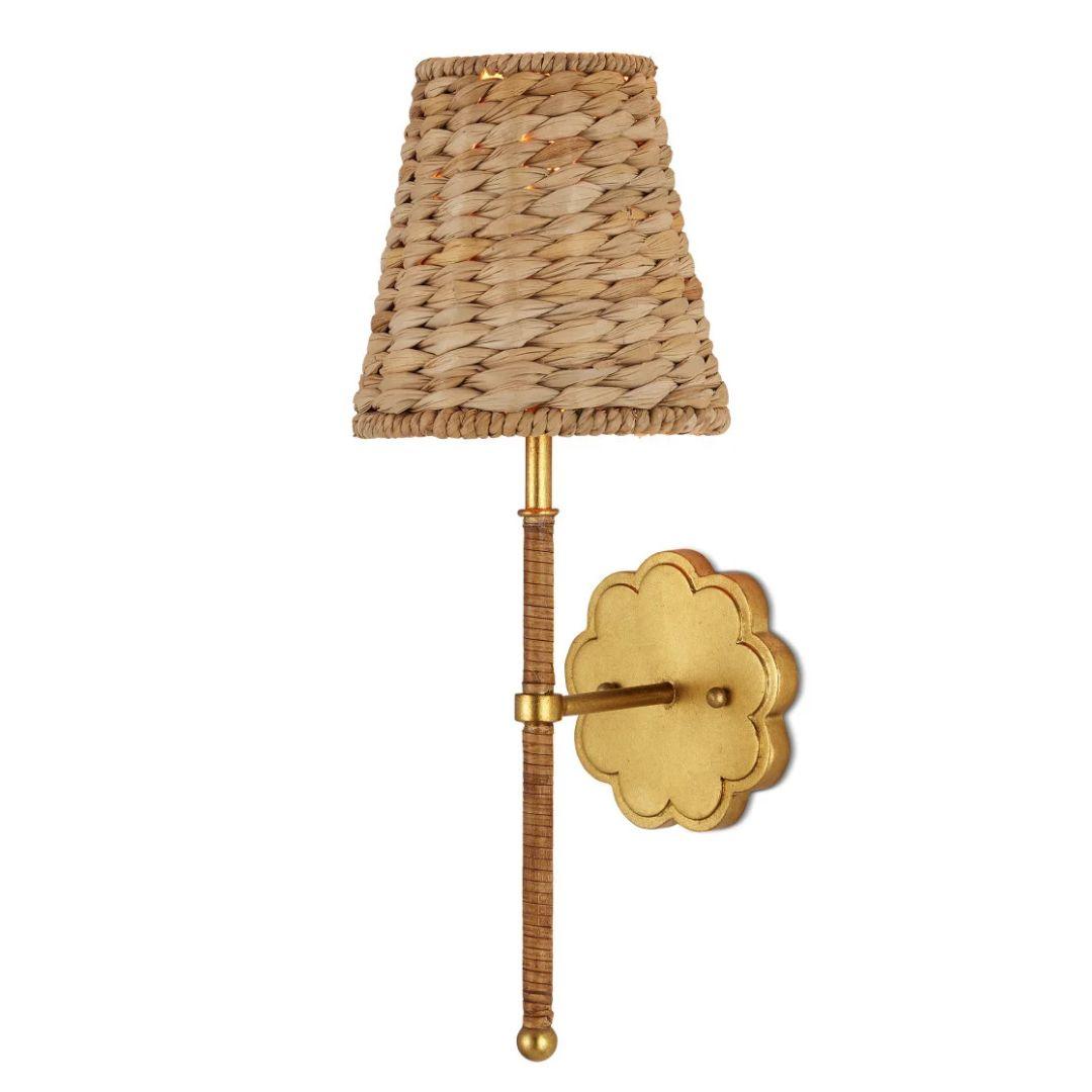 Applique da parete a forma di fiore francese