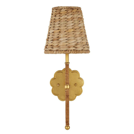 Applique da parete a forma di fiore francese