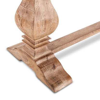 Panca in legno di quercia francese antica