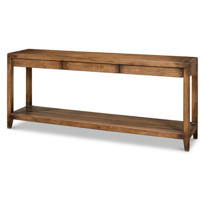 Tavolo consolle in noce francese