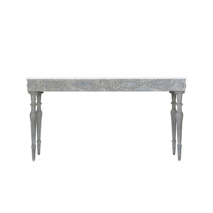 Consolle francese con rosetta