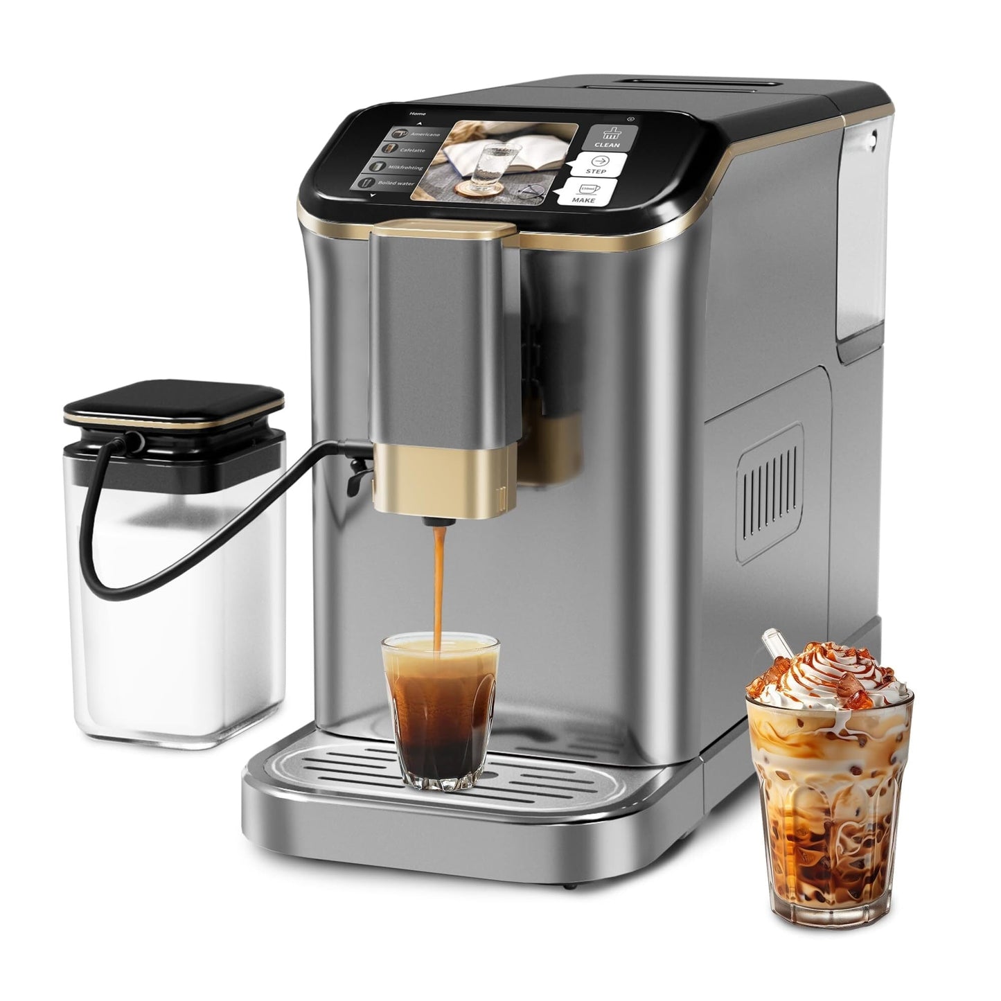 Macchina per caffè espresso completamente automatica 20 bar