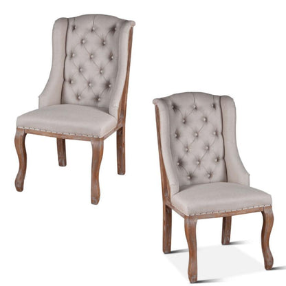 Sedia da pranzo capitonné decostruita