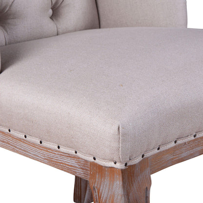 Sedia da pranzo capitonné decostruita