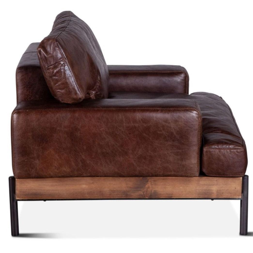 Poltrona Portofino Industrial Brown