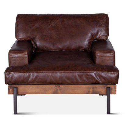 Poltrona Portofino Industrial Brown