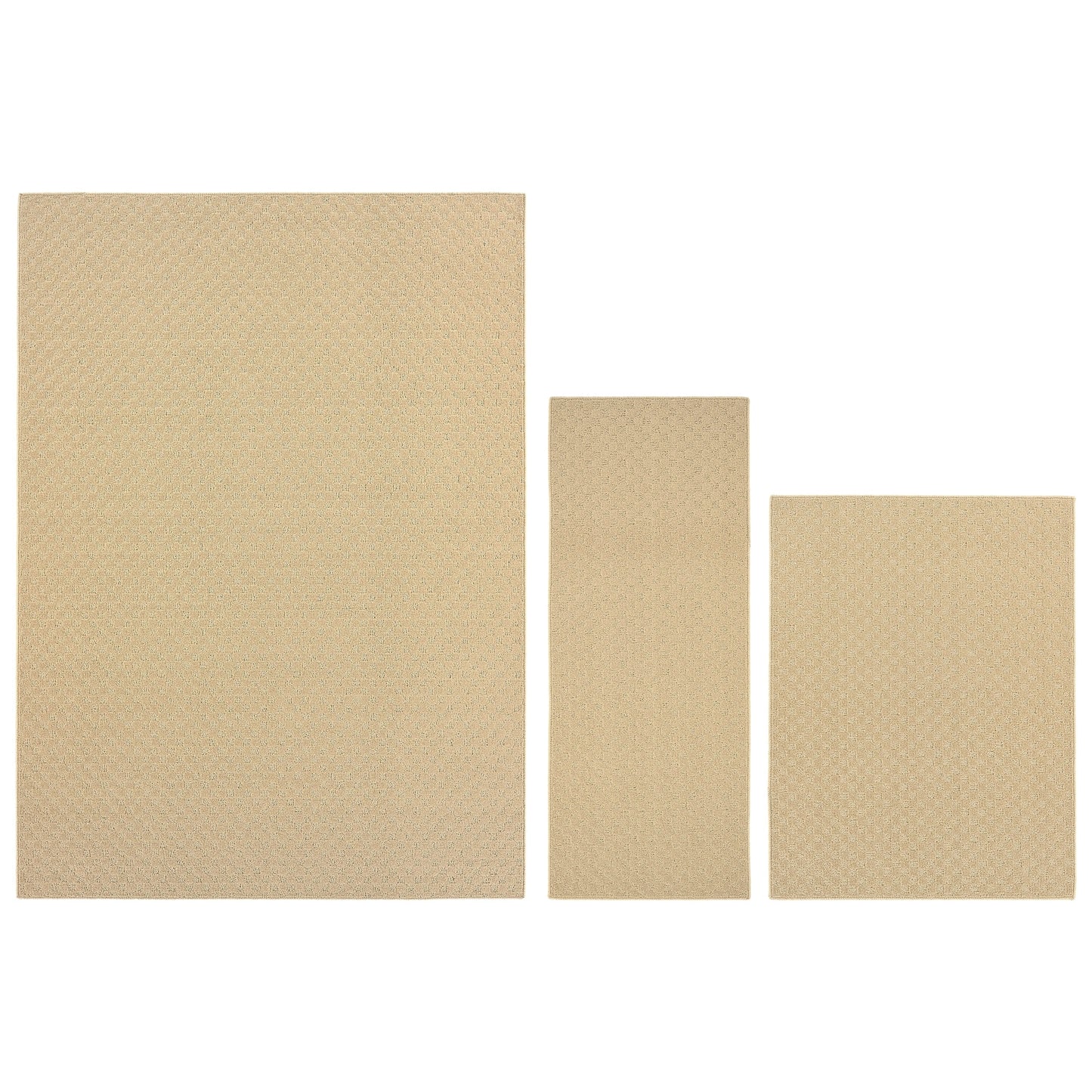 Tappeto da interni solido a medaglione Garland Rug