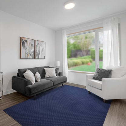 Tappeto da interni solido a medaglione Garland Rug