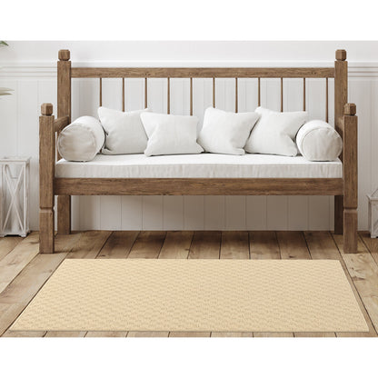 Tappeto da interni solido a medaglione Garland Rug