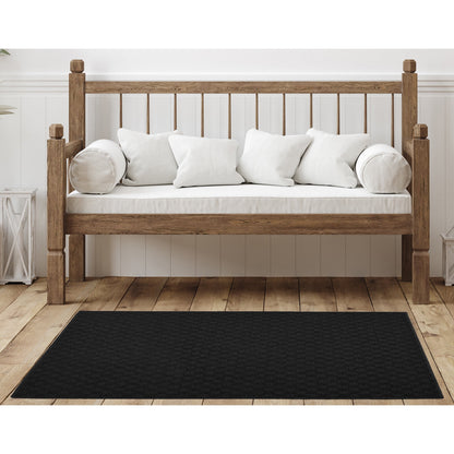 Tappeto da interni solido a medaglione Garland Rug