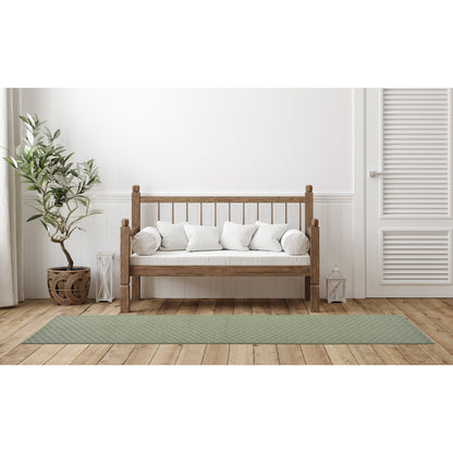 Tappeto da interni solido a medaglione Garland Rug