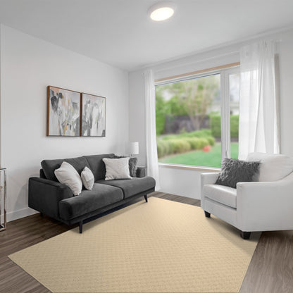 Tappeto da interni solido a medaglione Garland Rug