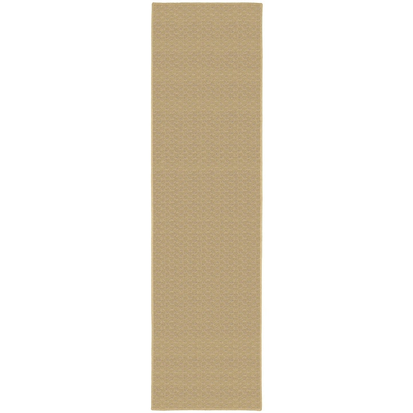 Tappeto da interni solido a medaglione Garland Rug