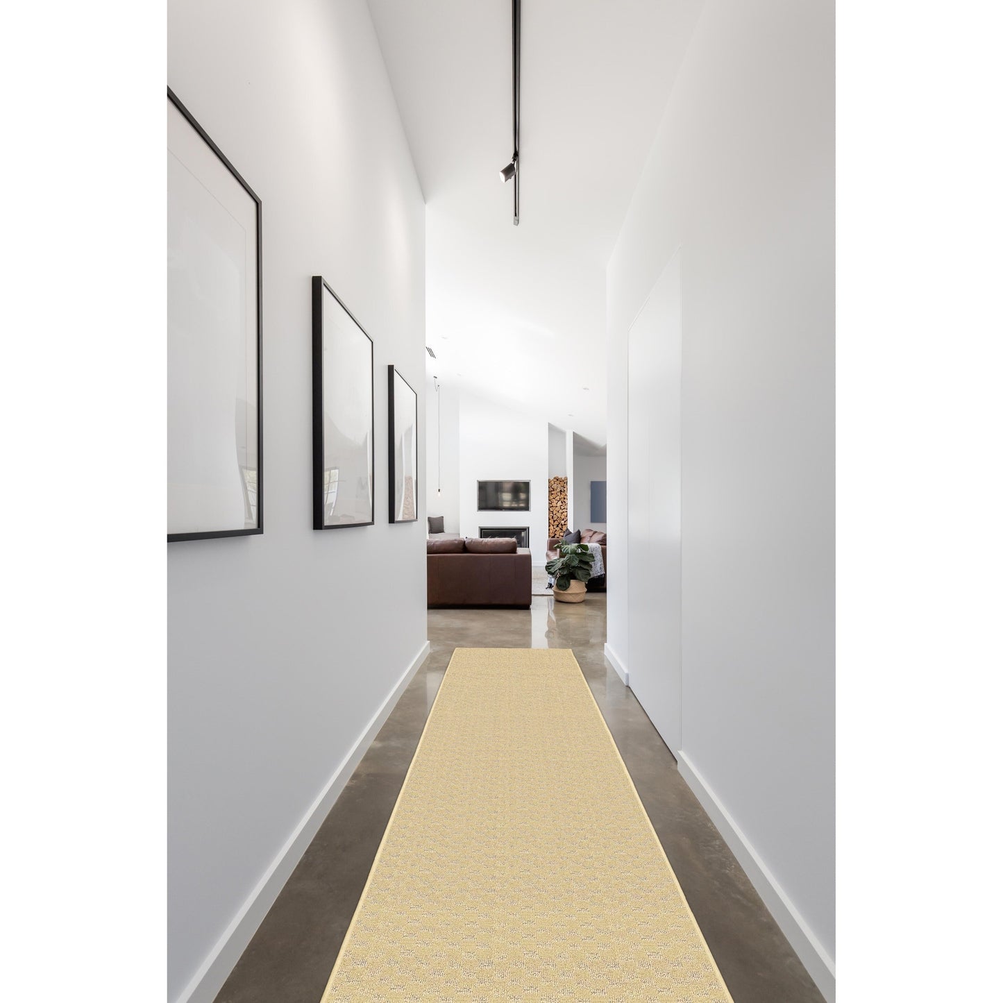 Tappeto da interni solido a medaglione Garland Rug