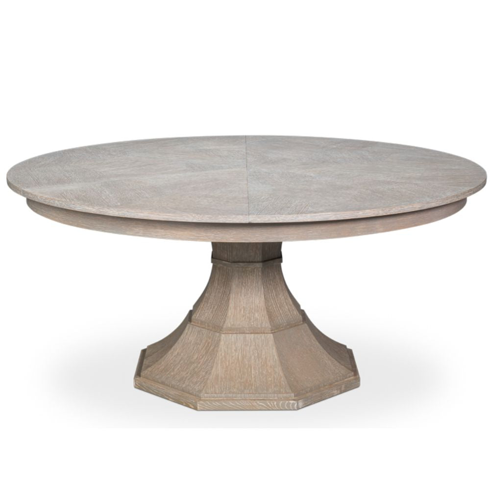 Tavolo da pranzo Giselle Jupe in rovere Moonskin