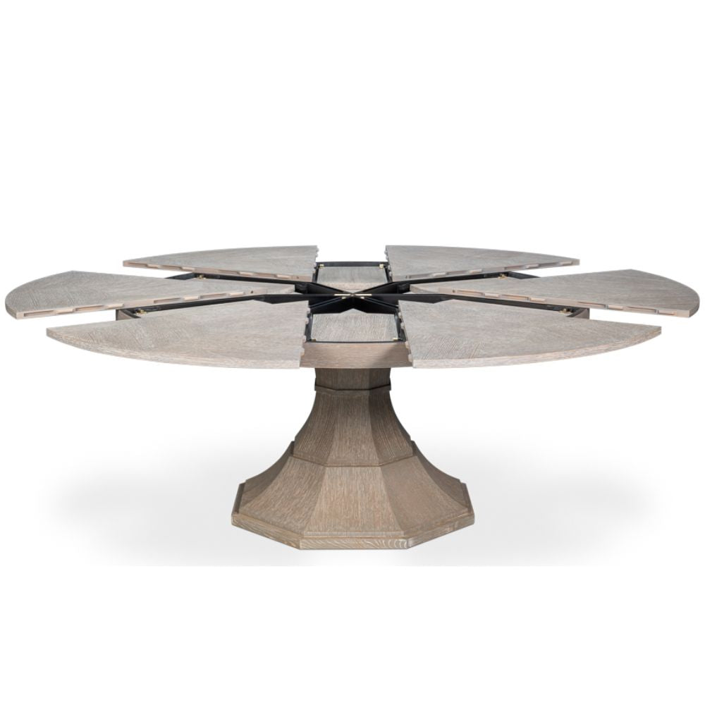 Tavolo da pranzo Giselle Jupe in rovere Moonskin