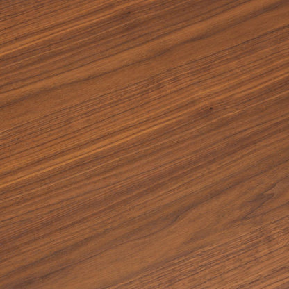 Tavolo da cocktail con piano in noce dorato