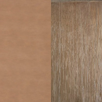 Sgabello da bar moderno Gracie, sedia imbottita in bouclé e gambe in legno spazzolato