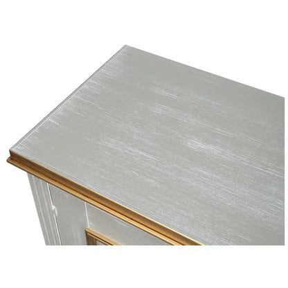 Buffet Louis grigio e oro