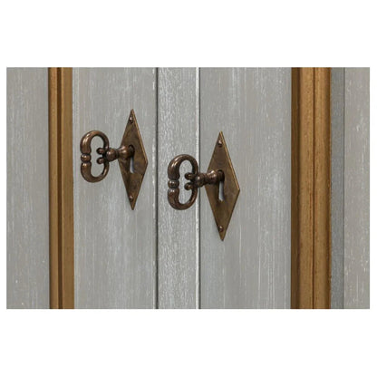 Buffet Louis grigio e oro