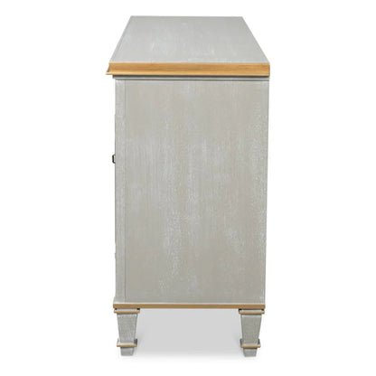 Buffet Louis grigio e oro