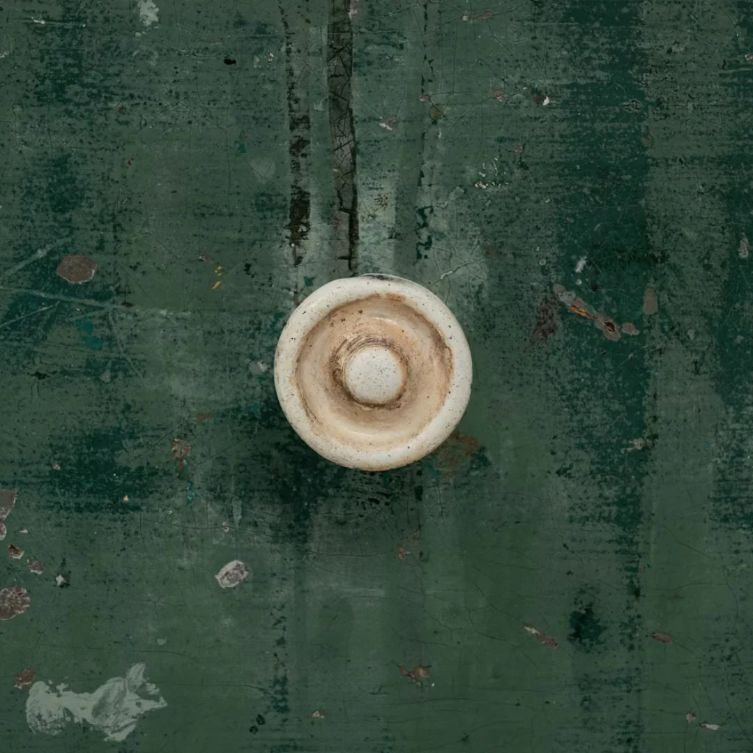 Credenza con piano in marmo verde francese, circa 1850