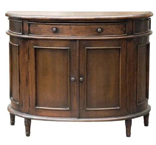 Credenza a mezzaluna toscana