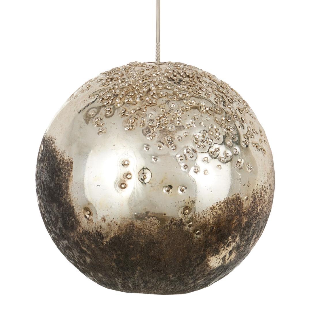 Pendente multi-goccia in mercurio invecchiato