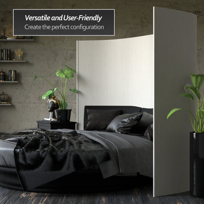 Paravento fatto a mano in bambù ondulato da 6 piedi (Cina)