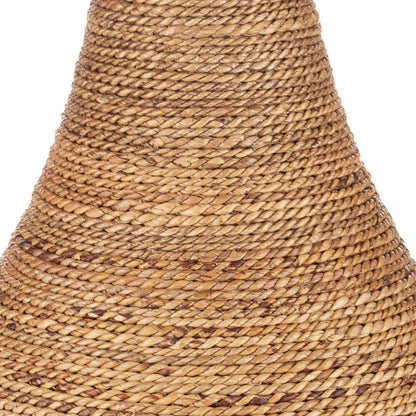 Tavolo da bistrot in corda di abaca intrecciata a mano