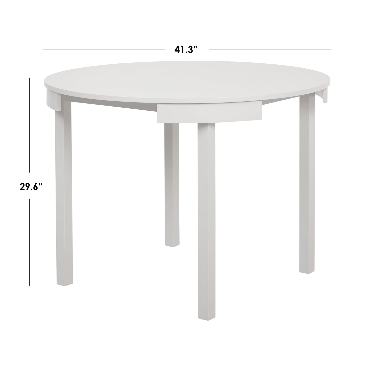 Set da pranzo rotondo compatto Harrisburg Tobey da 5 pezzi