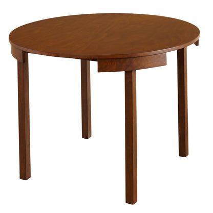 Set da pranzo rotondo compatto Harrisburg Tobey da 5 pezzi