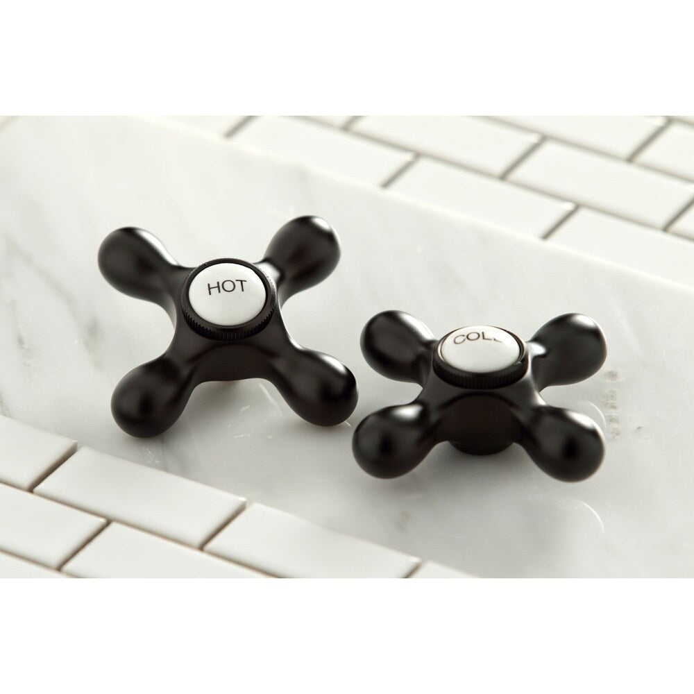 Rubinetto da cucina Kingston Brass Heritage Bridge con spruzzatore in ottone