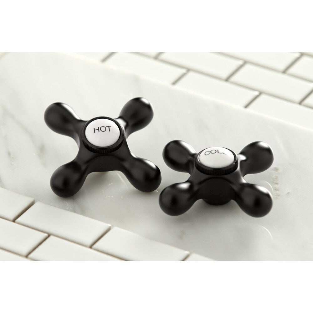 Rubinetto da cucina Kingston Brass Heritage Bridge con spruzzatore in ottone