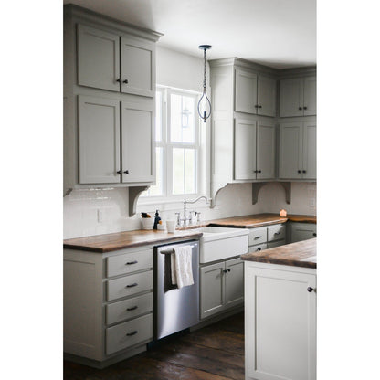 Rubinetto da cucina Heritage Bridge con spruzzatore in ottone