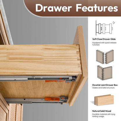 Mobile da bagno Hervas con piano in marmo naturale senza specchio