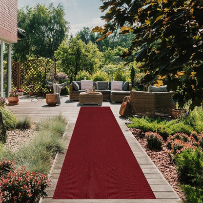 Tappeto da corridoio di alta qualità per interni/esterni di dimensioni personalizzate con supporto in PVC antiscivolo, larghezza 36'' x lunghezza a scelta