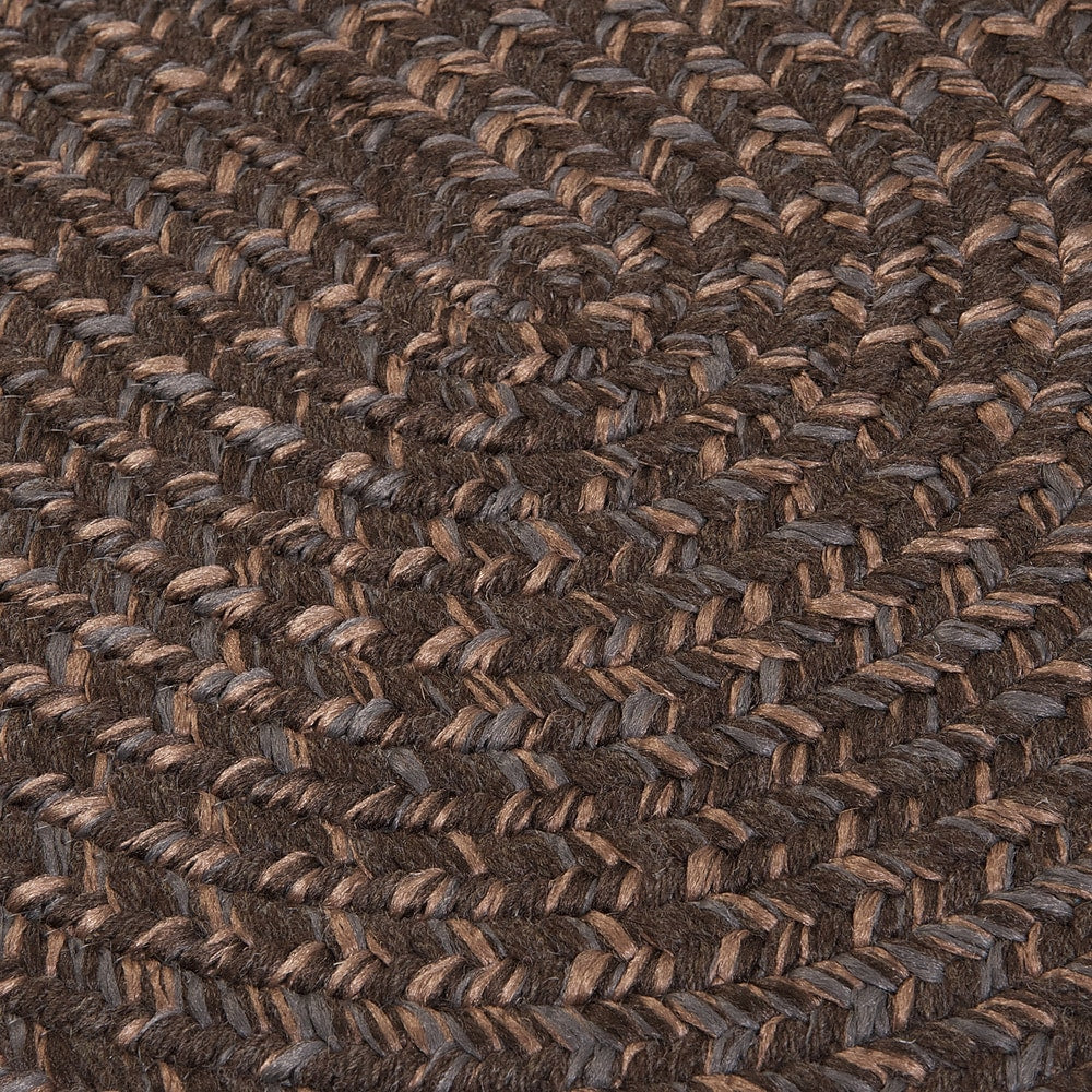 Tappeto intrecciato ovale reversibile Hillsdale di Colonial Mills