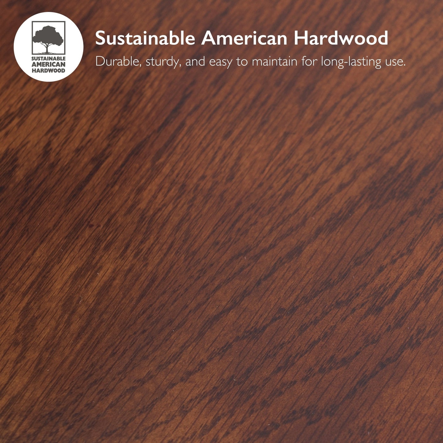 Scrivania angolare Mission di Leick Home