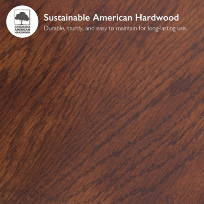 Scrivania angolare Mission di Leick Home