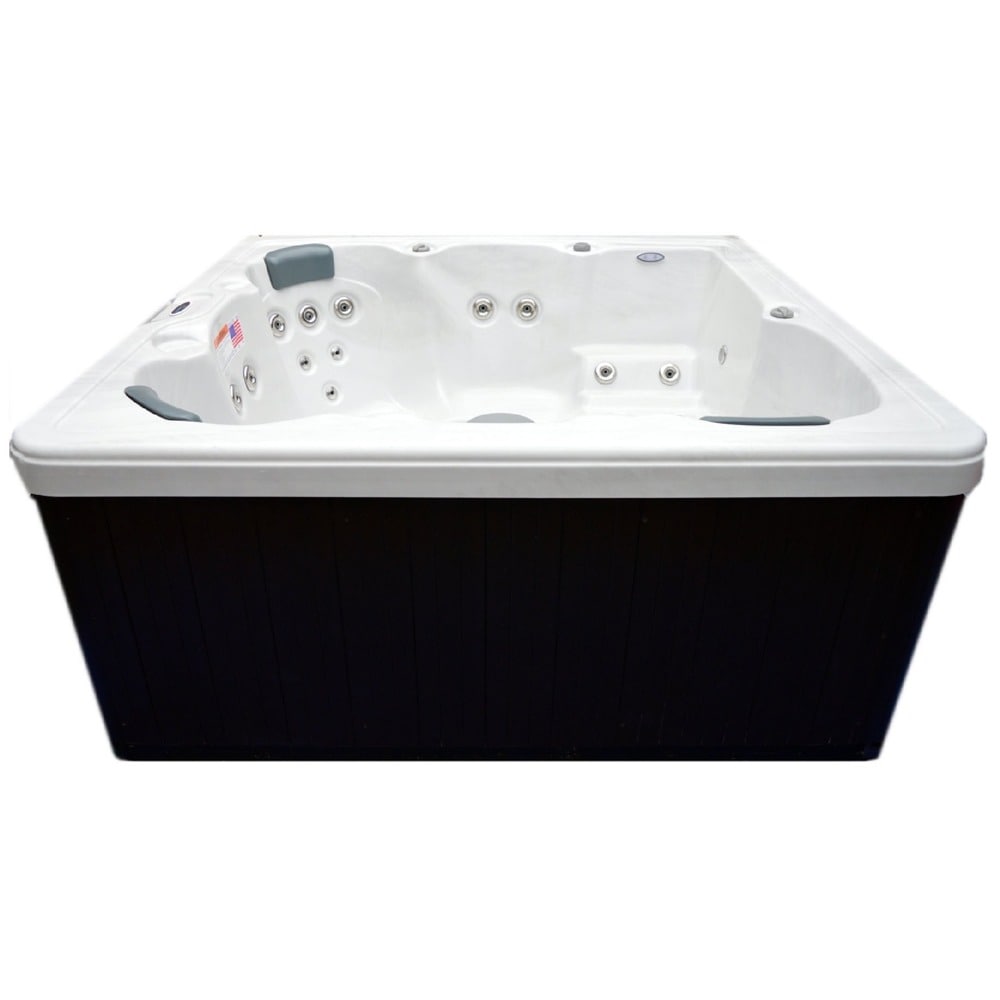 Spa Home and Garden da 5 persone con 51 getti, getti in acciaio inox e ozono - 80x80x34