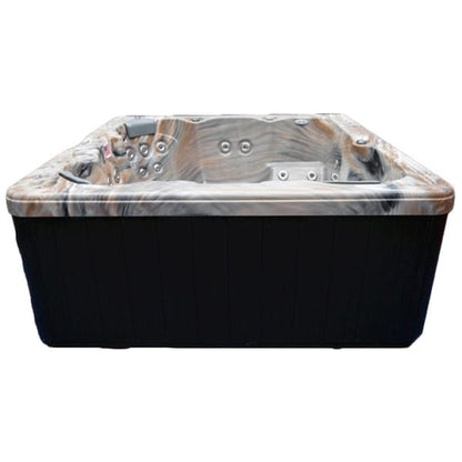 Home and Garden Spas Vasca idromassaggio per 5 persone con 51 getti e sistema all'ozono - 80x80x34