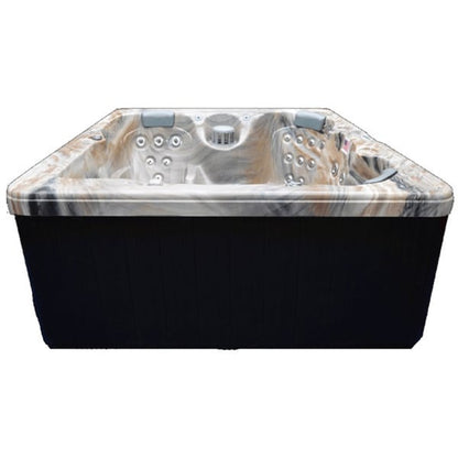 Home and Garden Spas Vasca idromassaggio per 5 persone con 51 getti e sistema all'ozono - 80x80x34